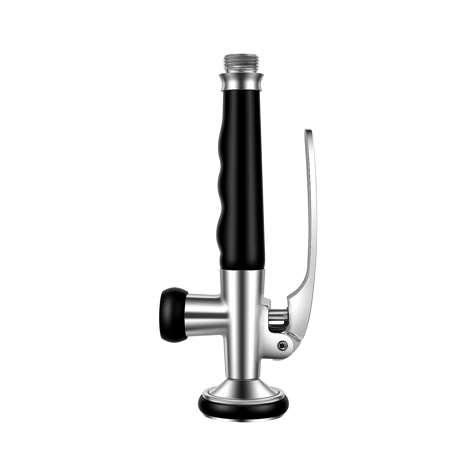 Doccetta per lavello da cucina ELITE EDITION KFH1355 in cromo lucido con impugnatura nera