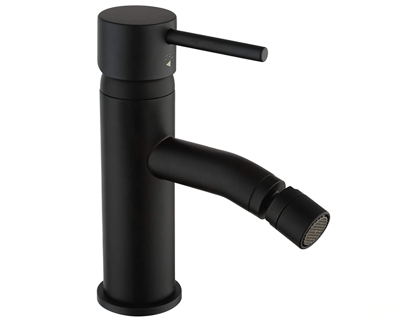Rubinetto per bidet BB1402, vista frontale con leva e aeratore
