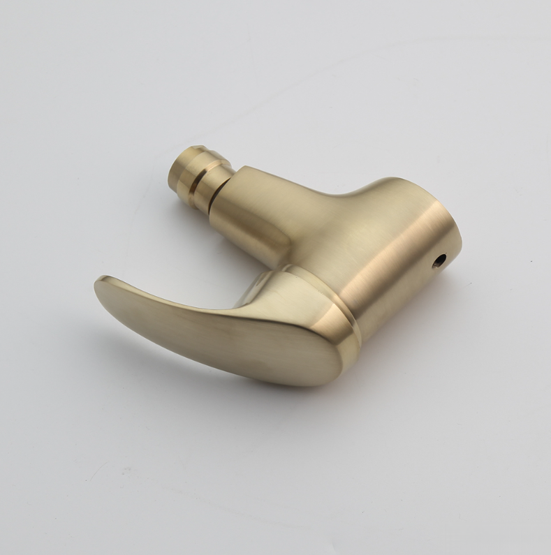 Miscelatore bidet BBG0953, vista posteriore con leva curva