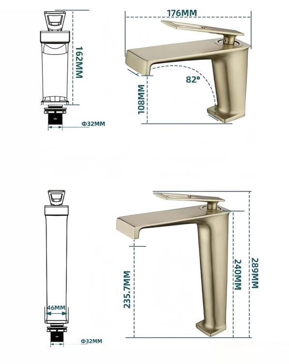 Dizajnerska Kopalniska Armatura Z Vodopadnim Ucinkom Elite Edition Bbs1257 12