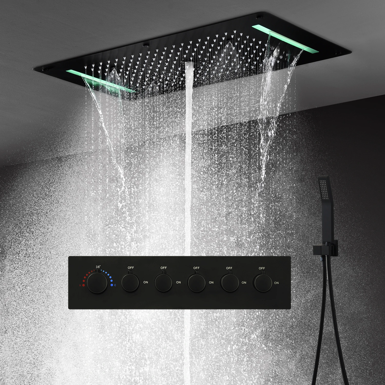 sistema doccia BCS1557 - Innovative Concealed Shower System With The Home Spa Treatment Elite Edition Bcs1557 3
