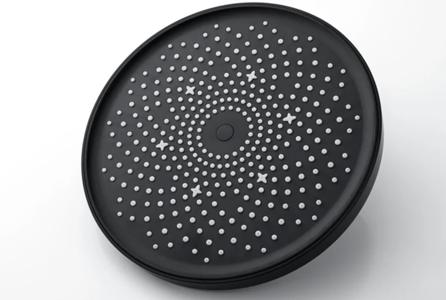 Soffione rotondo del sistema doccia BCS1603 con ugelli disposti concentricamente