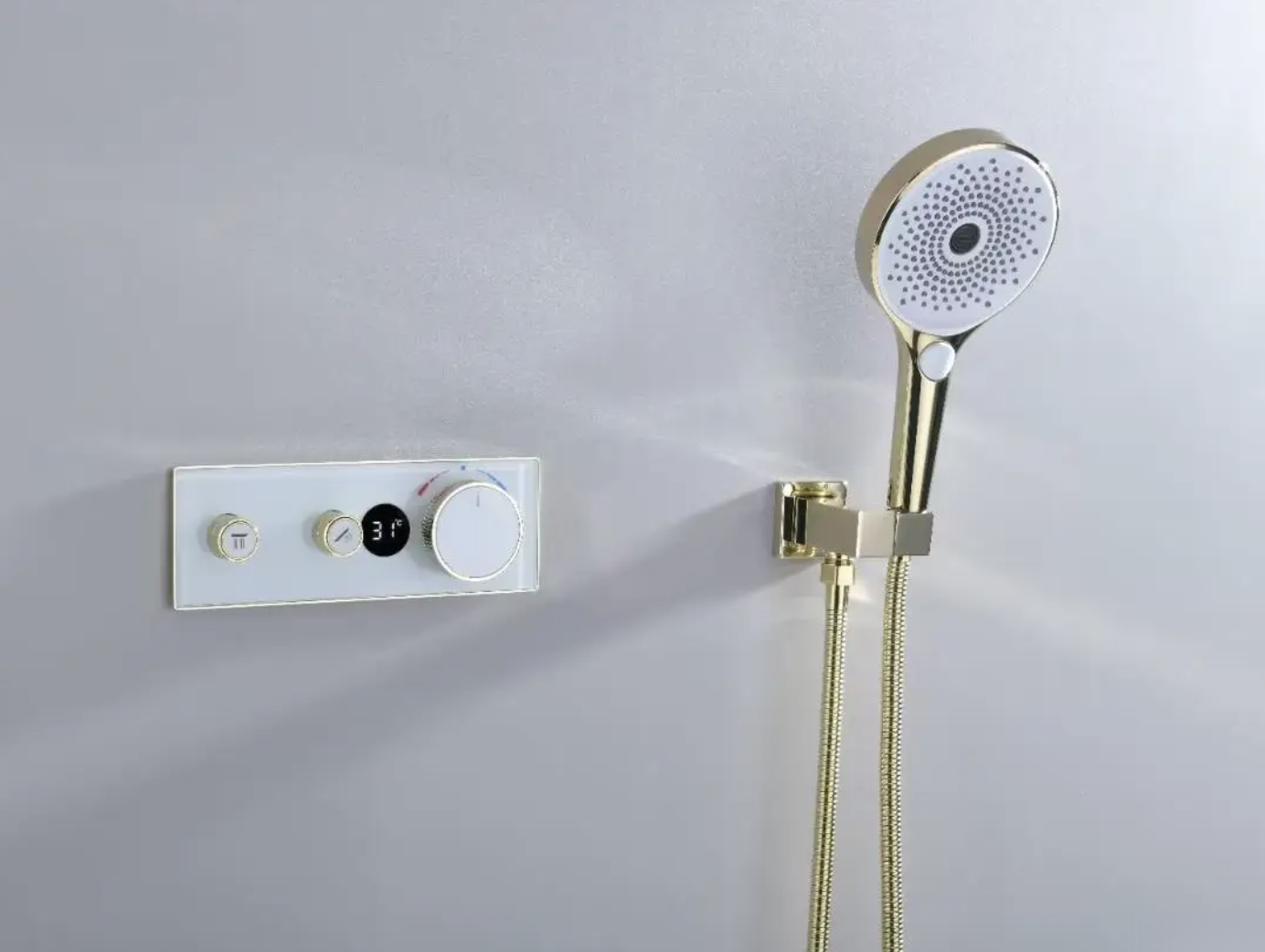Luksuzni Termostatski Podometni Tus Sistem Elite Edition Bcs1603 Z Zaslonom Premium Linija 6