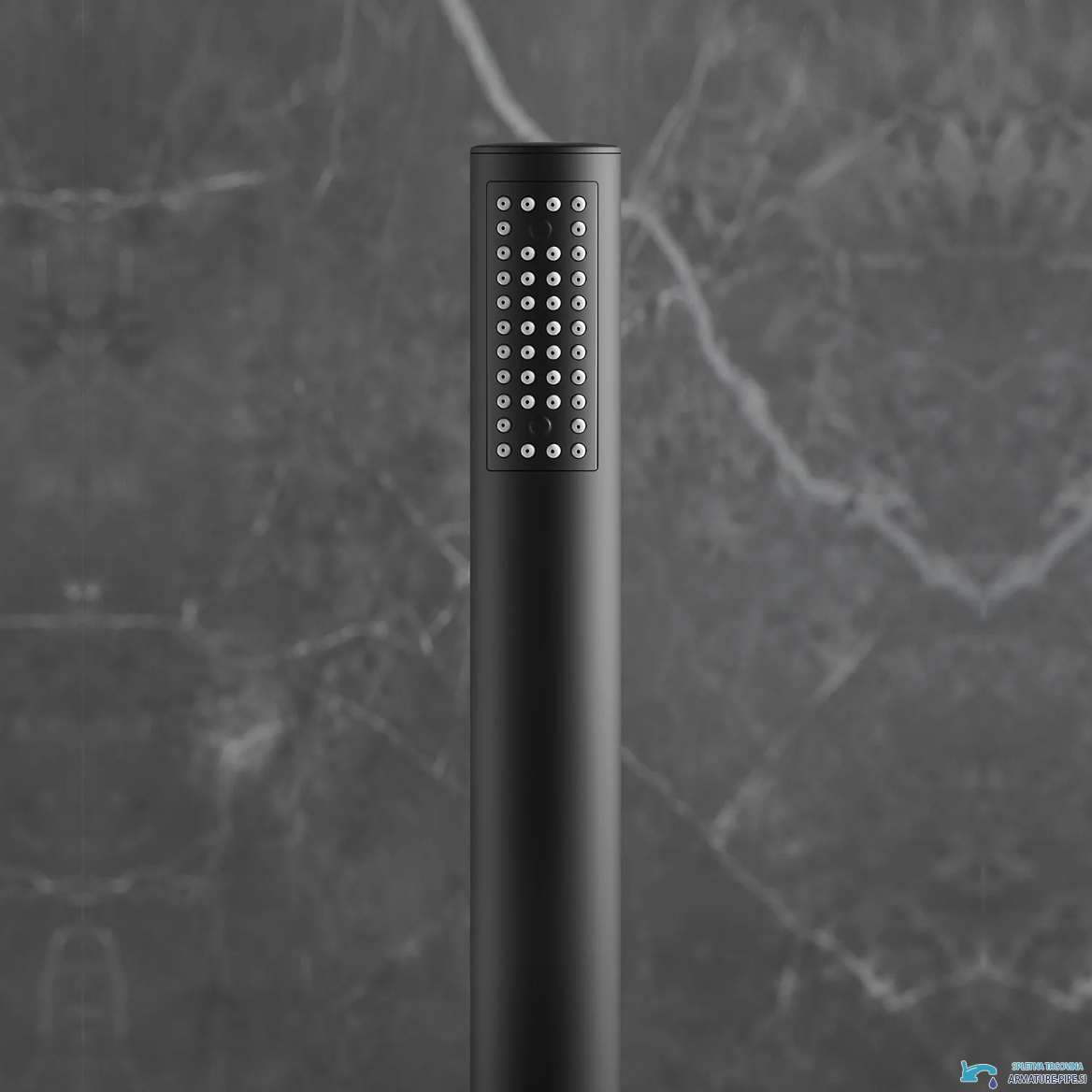 Pannello doccia ELITE EDITION DELUX BSP1412 in nero opaco
