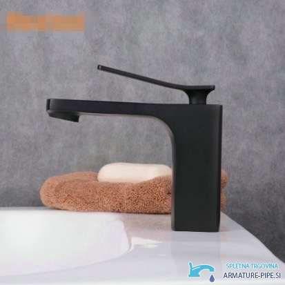 Rubinetto bagno EYN CKB2241 – vista laterale con leva piatta