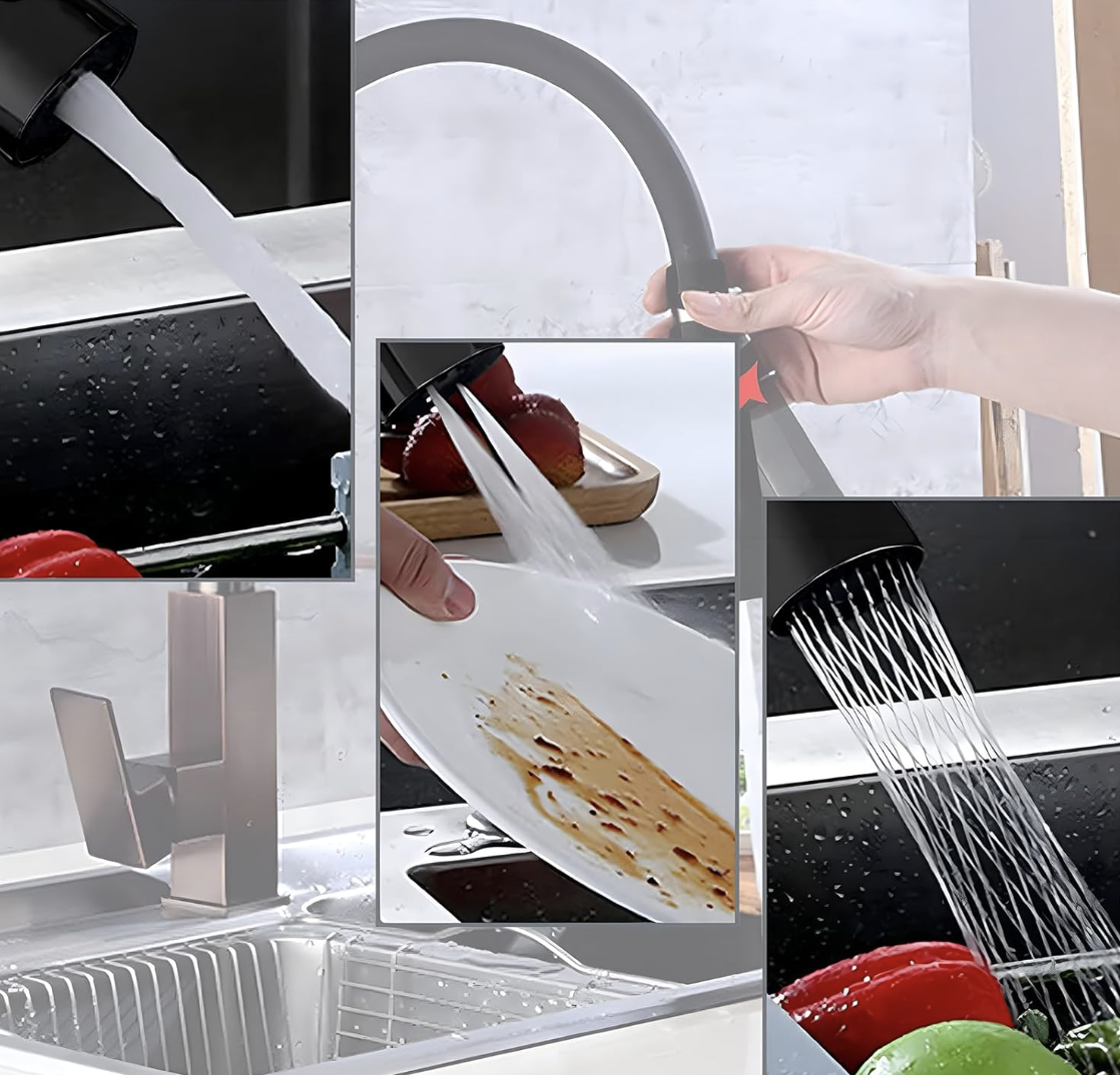 DEL1712 - aeratore per lavello cucina, risciacquare le stoviglie