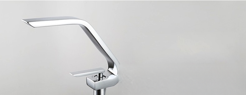 Rubinetto da cucina/bagno curvo KA933141 in cromo lucido