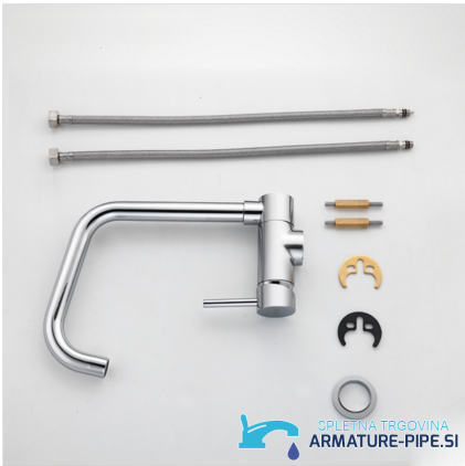 Miscelatore ribaltabile in ottone PA13536 cromato