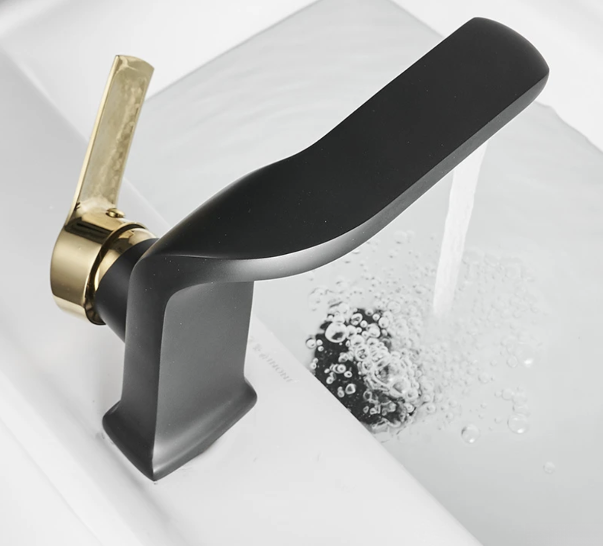 Esclusivo miscelatore lavabo NB4009 in antracite opaco