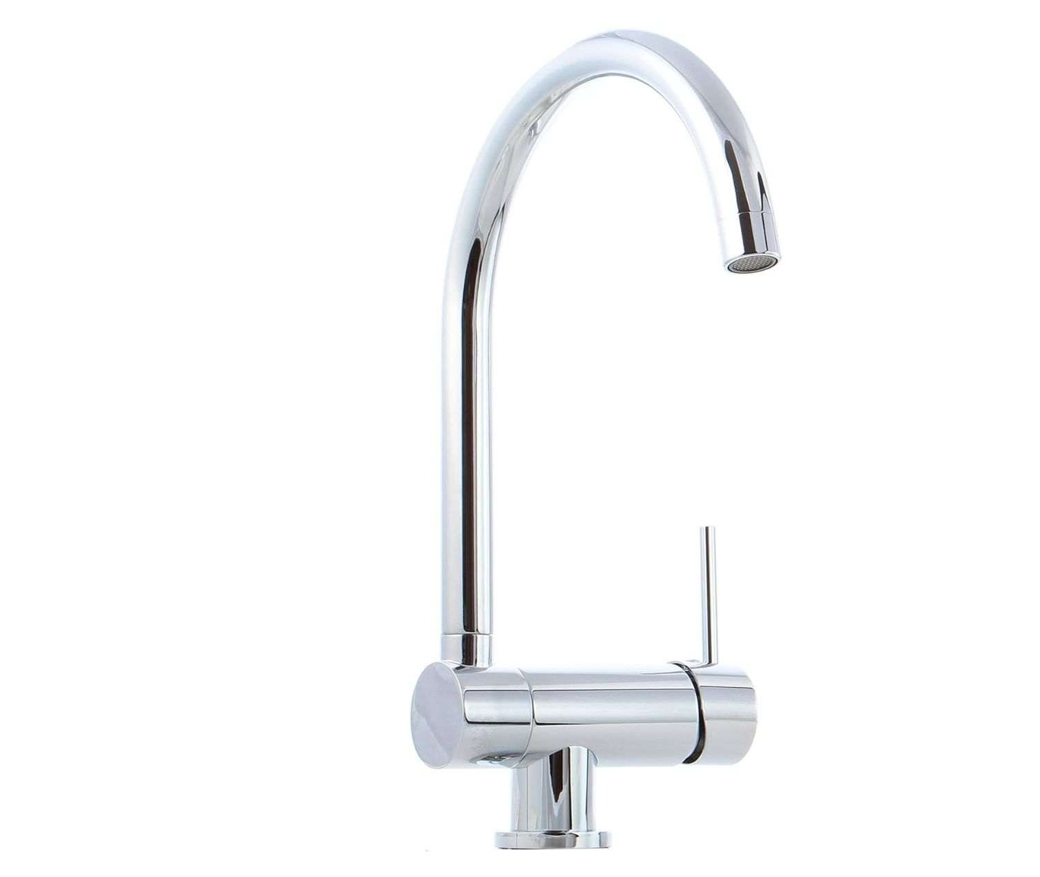 Miscelatore cucina abbattibile a bassa pressione NT1141 in cromo lucido