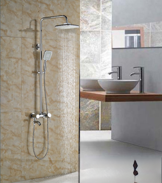 Pannello doccia EYN NT96245 in cromo lucido