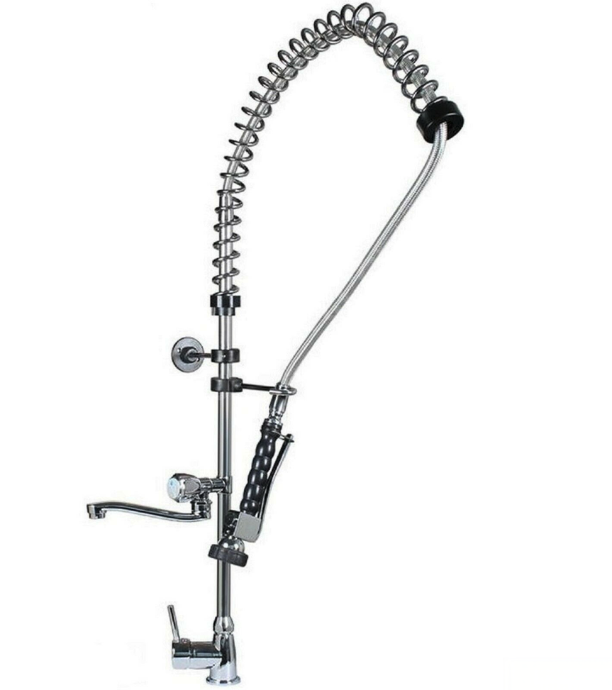 Rubinetto professionale EYN PA1311 cromato per cucine e zone lavaggio