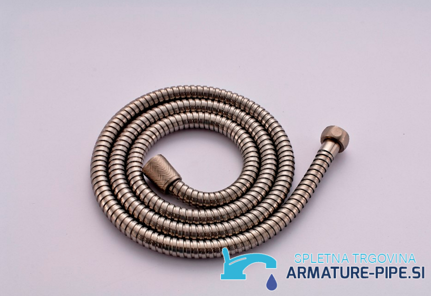 Dettaglio del flessibile metallico per il sistema doccia PT61497