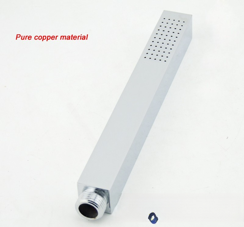 Sistema doccia da incasso EYN con LED PTS50425, finitura cromata lucida