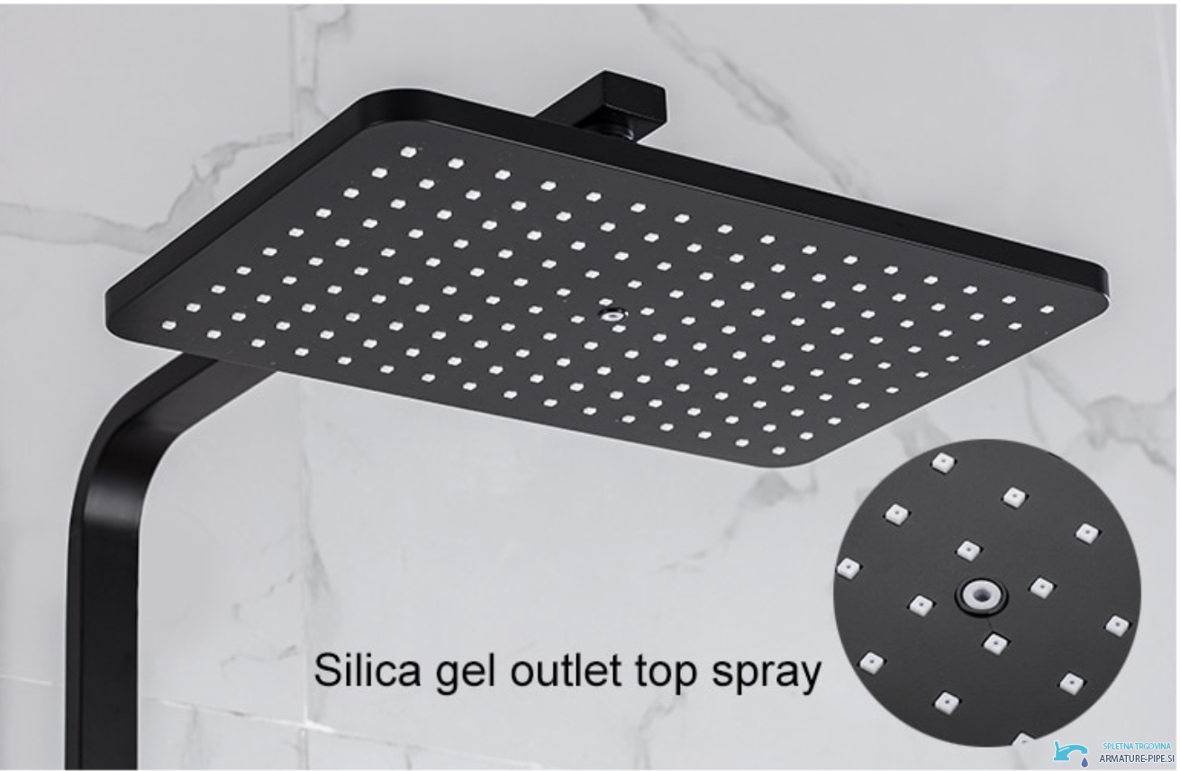 Specifiche EYN TB1751: soffione rettangolare con ugelli chiari