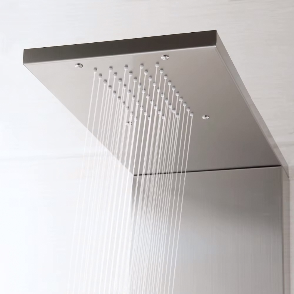 Soffione del pannello doccia EYN TP1554 con getti d’acqua uniformi