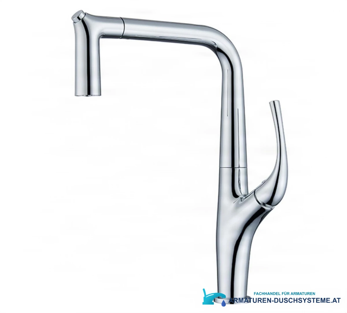 Moderne Küchenarmatur ELITE EDITION KF1013 in glänzendem Chrom