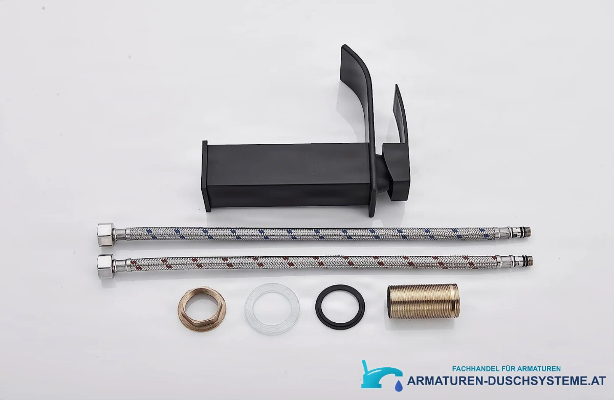 Waschtischarmatur EYN103 mit mattschwarzer Oberfläche