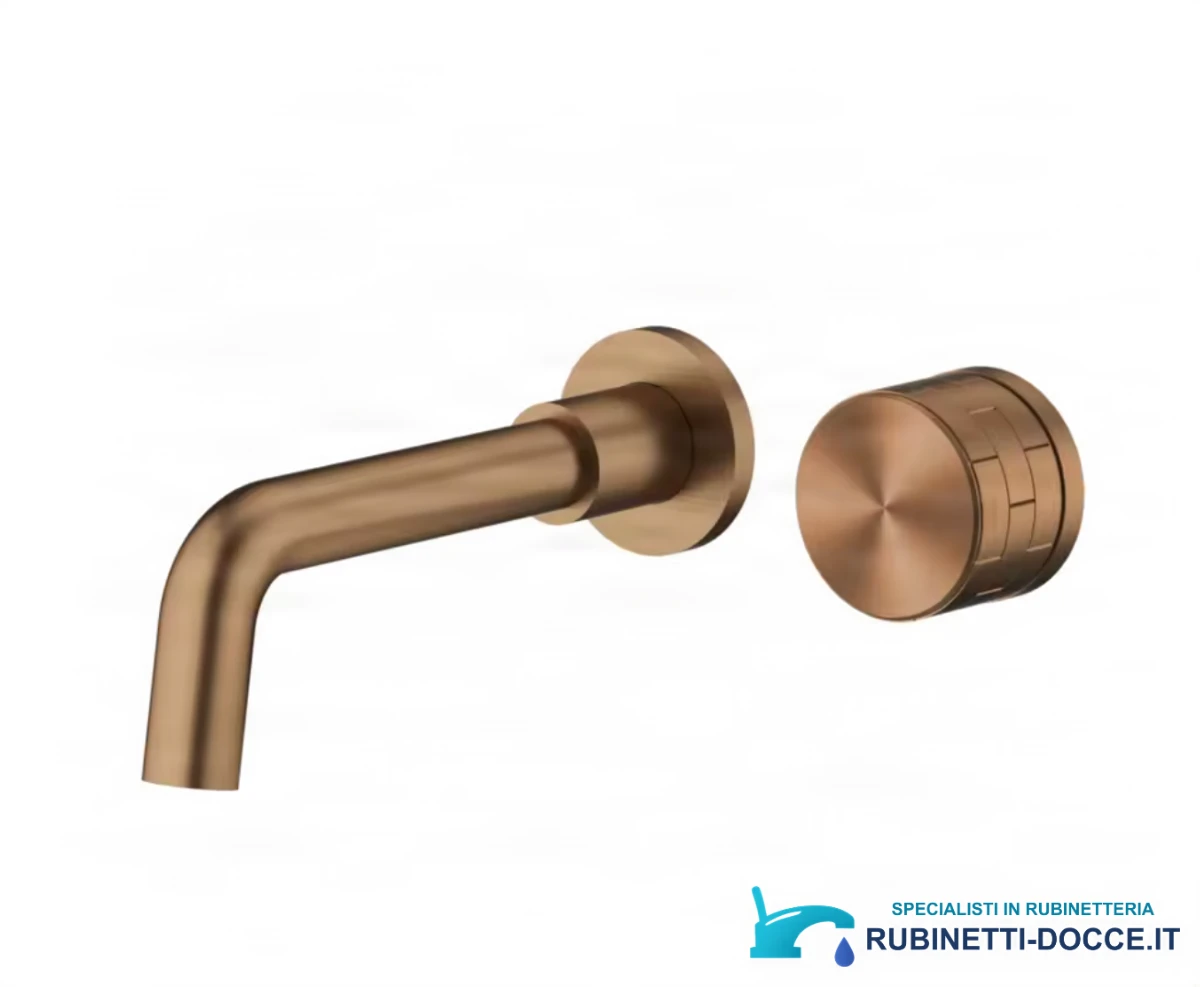 Rubinetto per lavabo a incasso ELITE EDITION BSW1447 in ottone con bocca girevole, disponibile in più finiture
