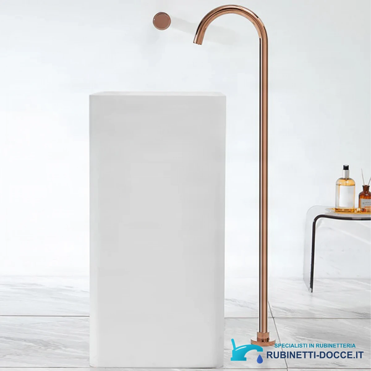 Miscelatore da pavimento per lavabo ELITE EDITION BSF1025 in più finiture