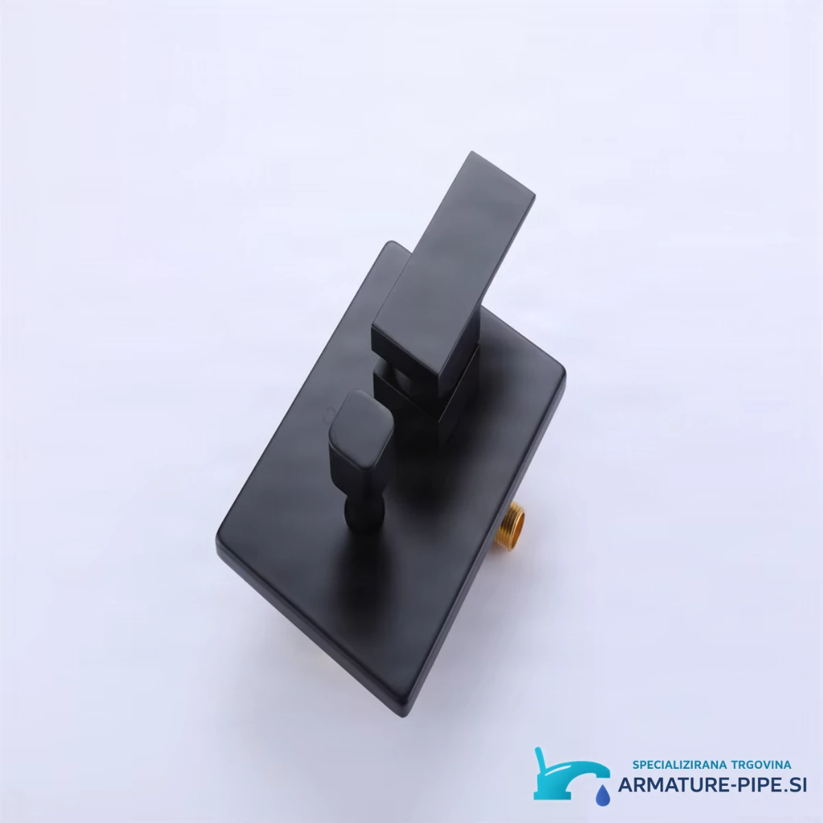 Detajl ročice in preklopnika stenske armature za kad ELITE EDITION BSW1680
