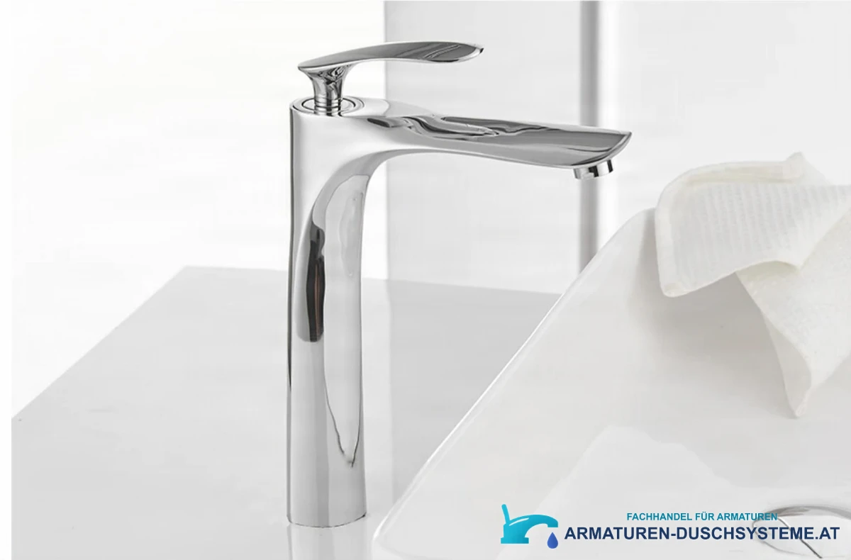 Badezimmerarmatur EYN BZ2224 in glänzendem Chrom