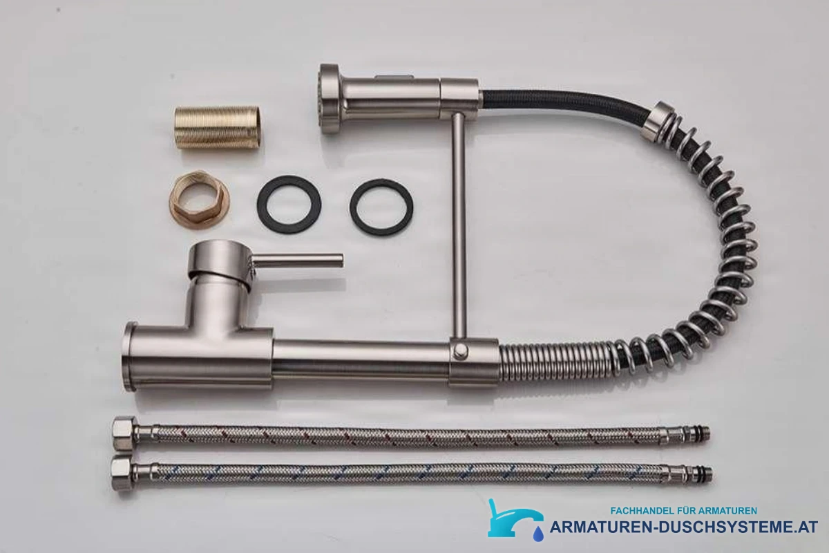 Crna Kuhinjska Armatura Kb1507 Izvlecna Pipa Za Kuhinjo V Crni Barvi 29