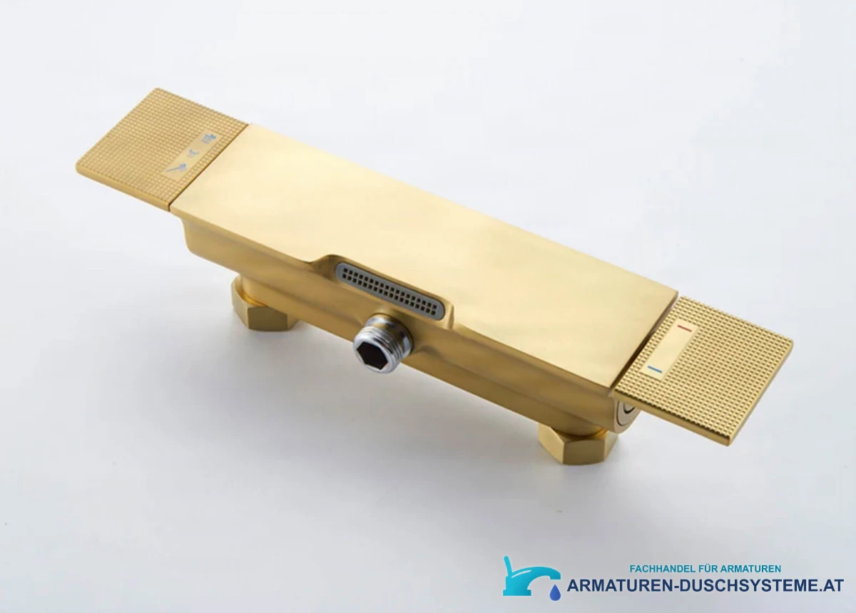 Aufputz-Duschsystem ELITE EDITION BSE1419 mit seitlichen Bedienelementen