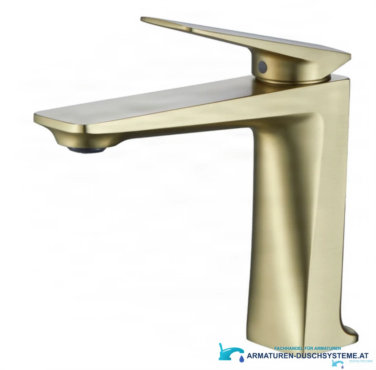 Badarmatur ELITE EDITION BS1910 in gebürstetem Goldton