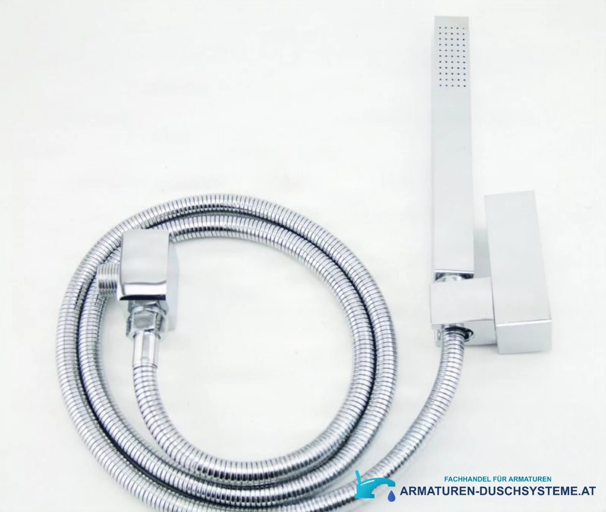Duschsystem EYN PTS50425 mit Handbrause und Schlauch in glänzendem Chrom