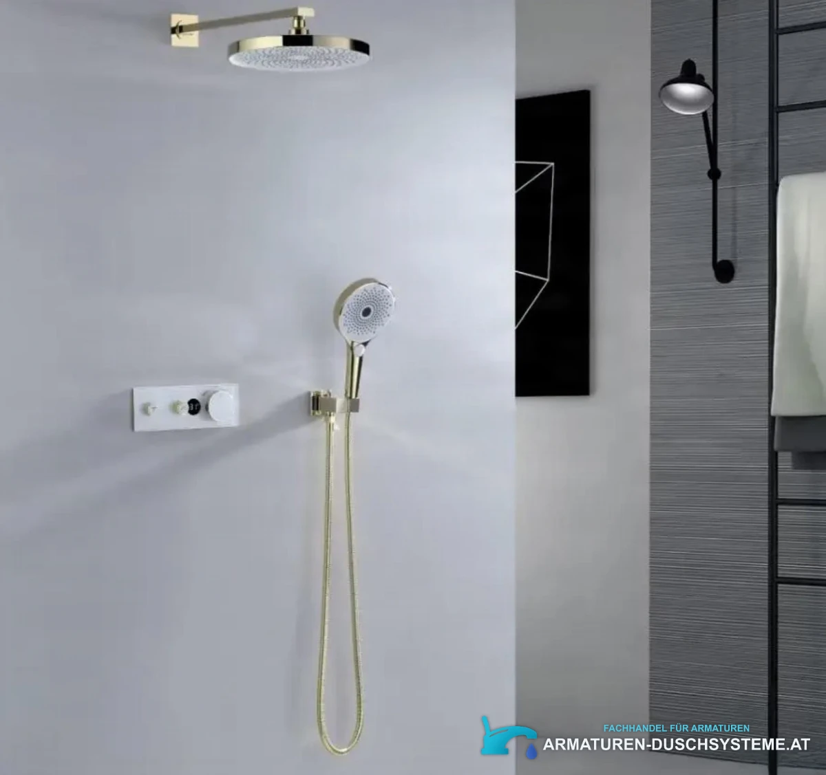 Luksuzni Termostatski Podometni Tus Sistem Elite Edition Bcs1603 Z Zaslonom Premium Linija 2