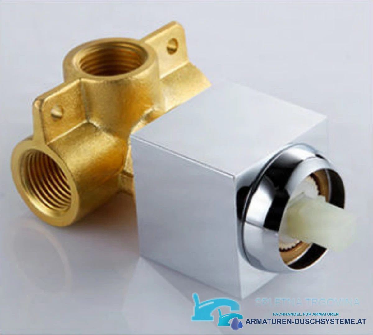 Unterputz-Duschsystem mit Wasserfallfunktion PT61219 in Chrom