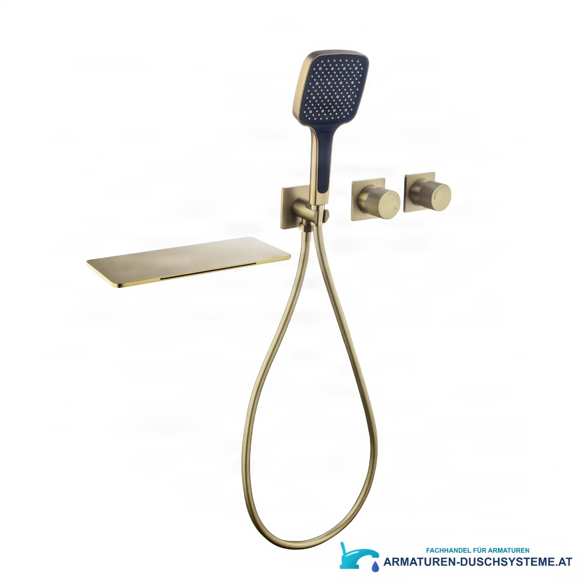 Unterputz-Badewannenarmatur ELITE EDITION BSC1669 mit LED – Ausführung in Chrom