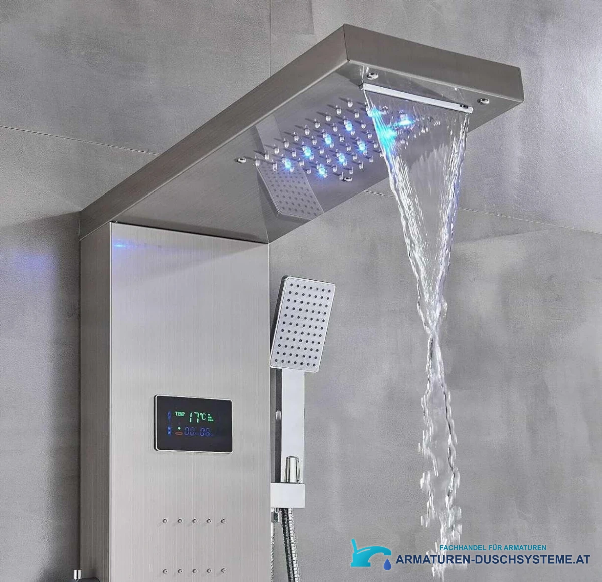 Luxury Shower Panel With Led Display Shower System Eyn Bsp2040 13