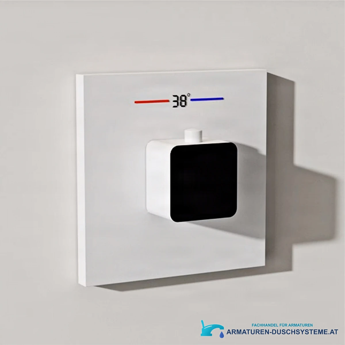 Unterputz-Duschsystem ELITE EDITION mit Thermostat BCS1721 in glänzendem Weiß