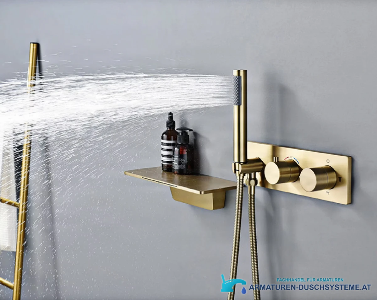 BCS1499 ELITE EDITION BCS1499-1 im Einsatz in einer grauen Dusche