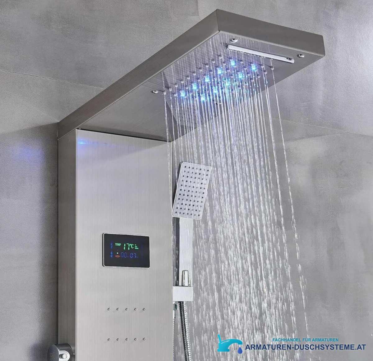 Luxury Shower Panel With Led Display Shower System Eyn Bsp2040 14