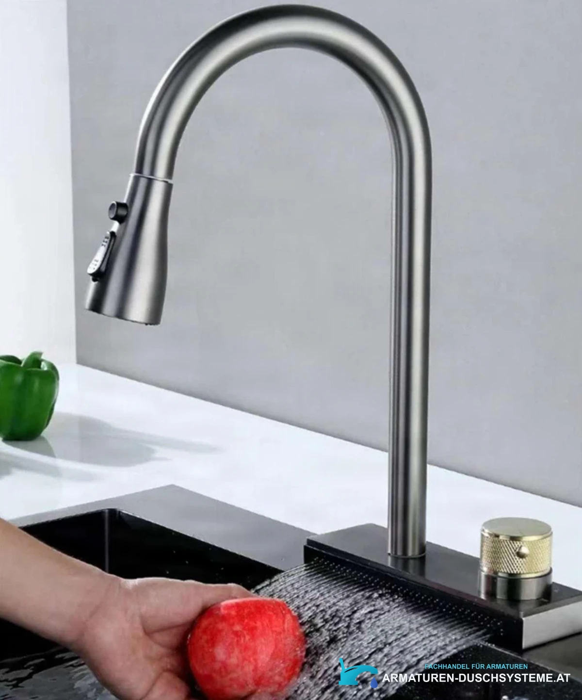 Kuhinjska Armatura Z Vodnim Slapom Pipa Eyn Kw1599 30