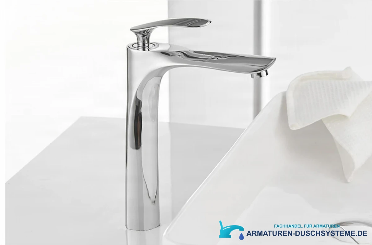 Badezimmerarmatur EYN BZ2224 in glänzendem Chrom