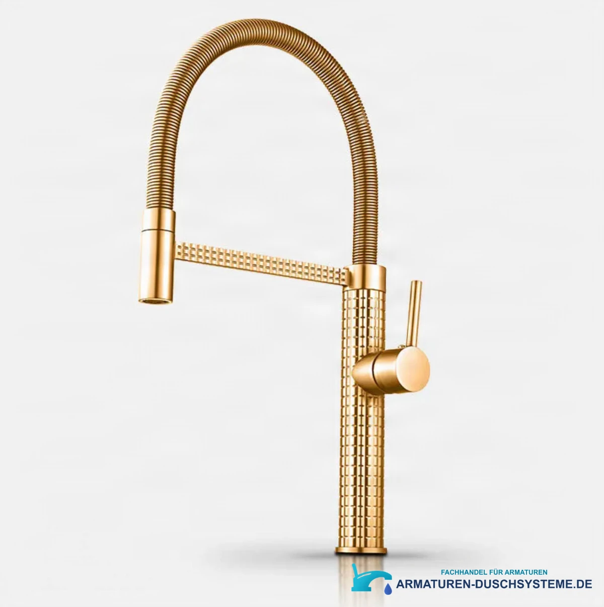 Eleganz-Küchenarmatur KS1220 in glänzender Goldoptik