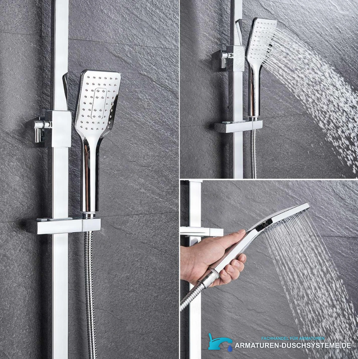 Detail Handbrause Aufputz-Duschsystem BT1048