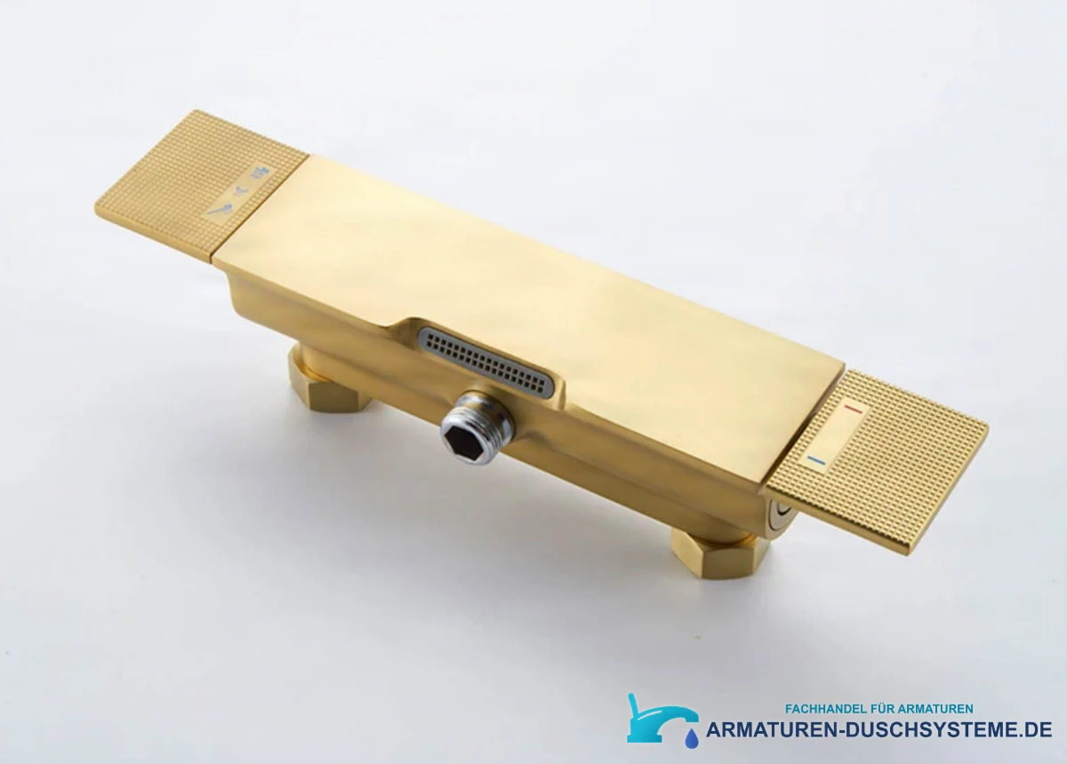 Aufputz-Duschsystem ELITE EDITION BSE1419 mit seitlichen Bedienelementen