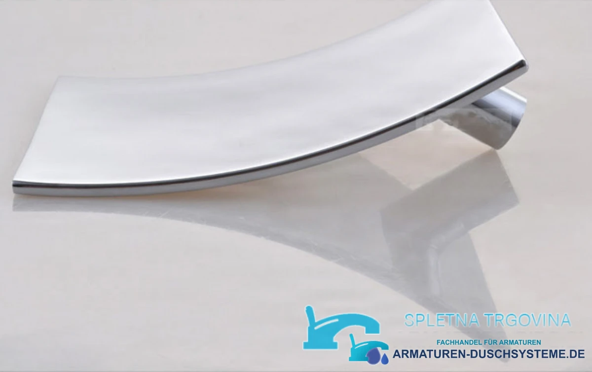 Unterputz-Duschsystem mit Wasserfallfunktion PT61219 in Chrom
