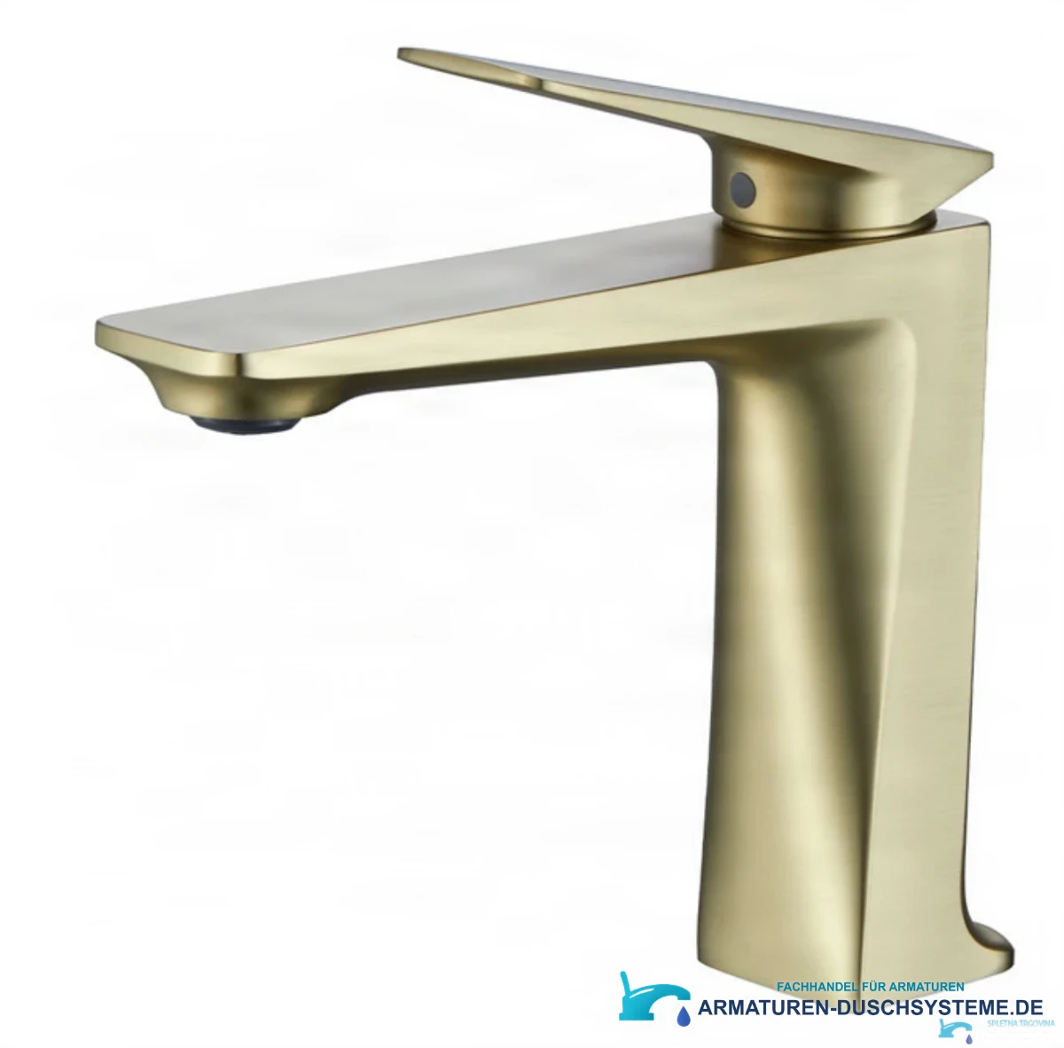 Badarmatur ELITE EDITION BS1910 in gebürstetem Goldton