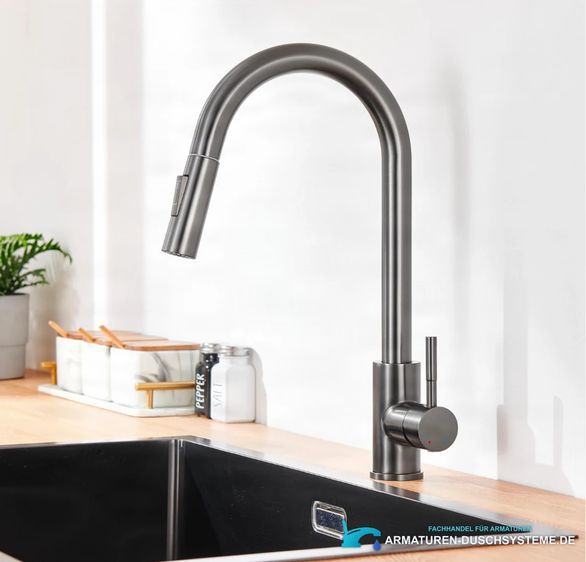 gunmetal-gray-Kitchen-Faucet-Elite-Edition-KF1410-5
