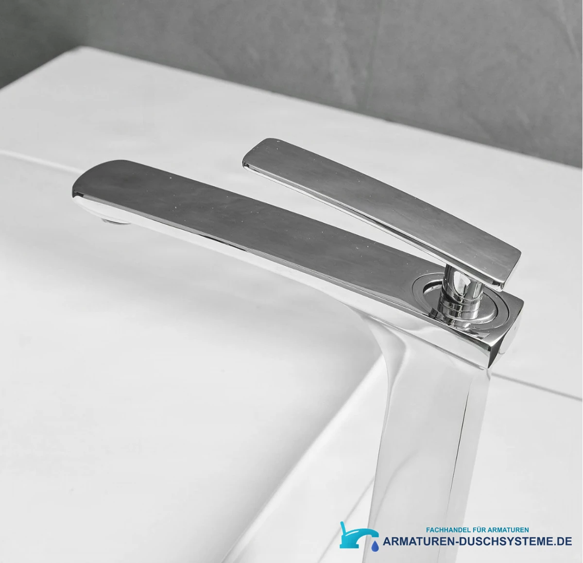 Elite Edition Luxusarmatur für freistehende Waschbecken BC1351 in poliertem Chrom