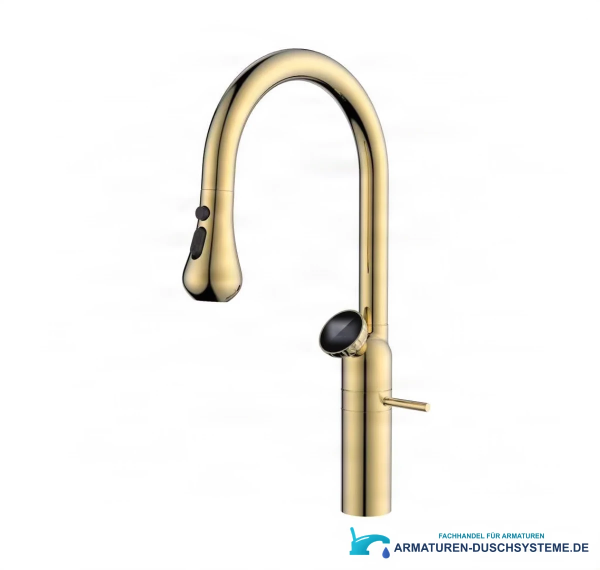 Luxus-Küchenarmatur ELITE EDITION KF1694 – Oberfläche in polierter Goldoptik