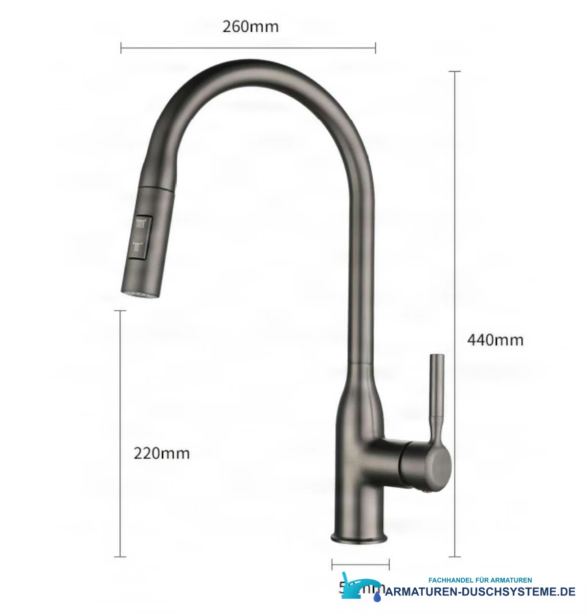 Izvlecna Kuhinjska Armatura Pipa Eyn Ks15174 10