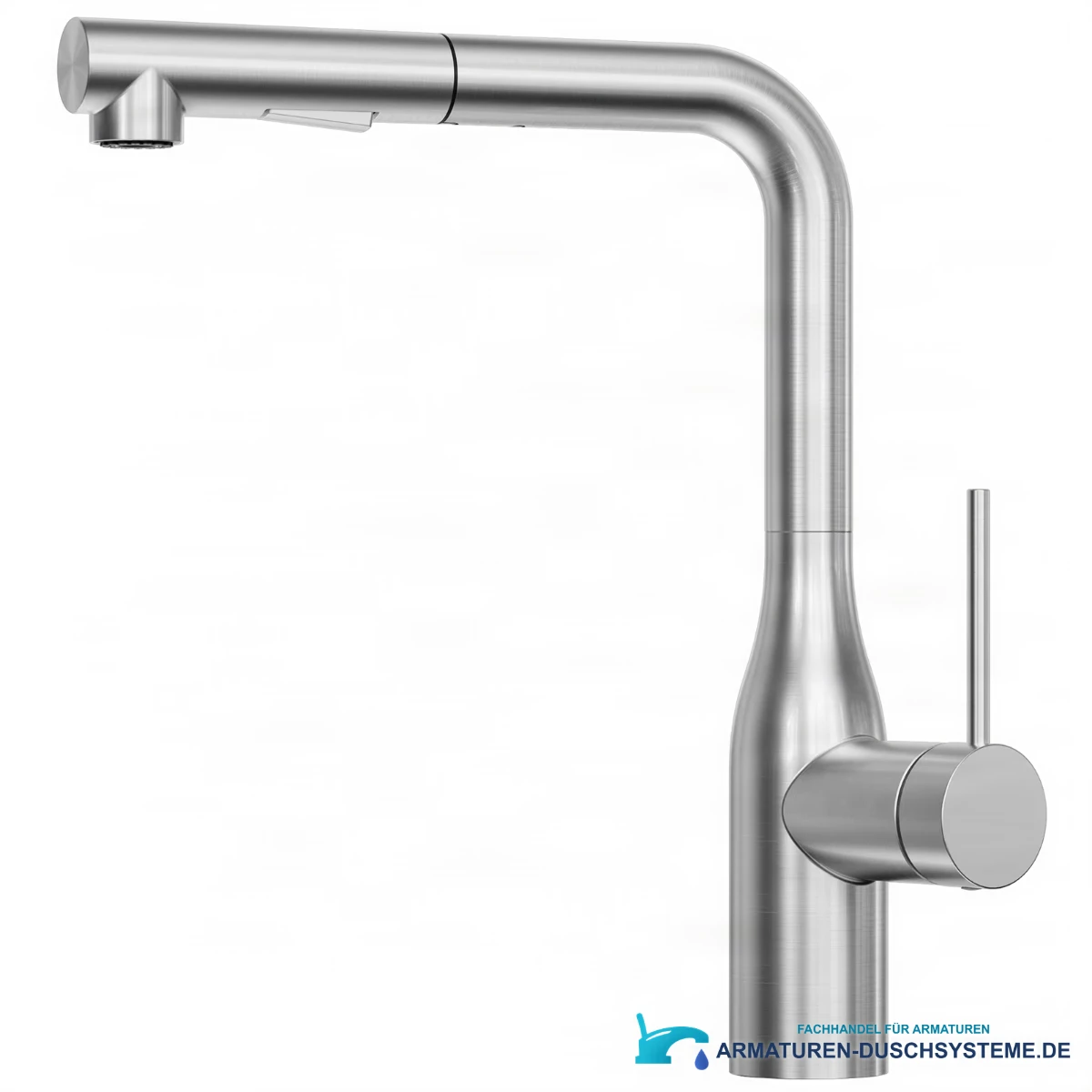 CECIPA MAX Küchenarmatur ELITE EDITION KF1699 in gebürstetem Silber