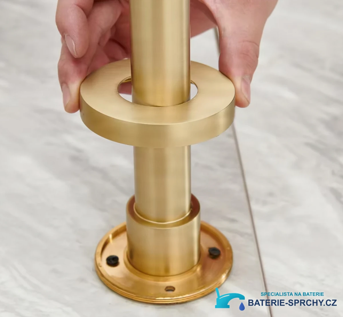 Bezkonkurenční luxus a odolnost BSF1025 v kartáčovaném zlatě